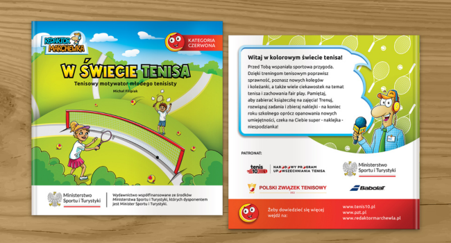 W ŚWIECIE TENISA - KSIĄŻECZKA DLA POZIOMU CZERWONEGO